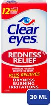 Clear Eyes Redness Relief XXL - Oogdruppels Tegen Rode Ogen, Geïrriteerde Ogen, Droge Ogen & Brandende Ogen! (1x30ML)