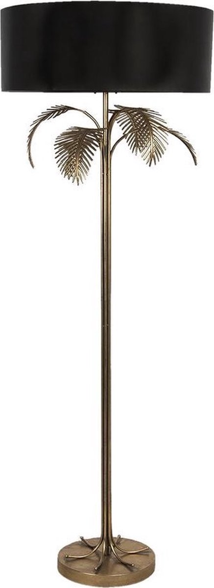 Vloerlamp Ø 60*165 cm E27/max 1*60W Goudkleurig, Zwart Ijzer Rechthoek Staande Lamp