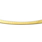 Huiscollectie Collier Geelgoud Omega Vlak 3,0 mm  42 cm