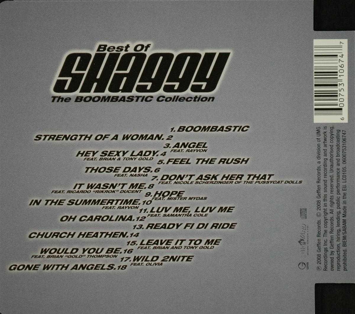 best of shaggy the boombastic collection