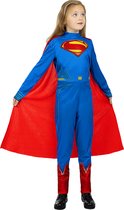 FUNIDELIA Déguisement Supergirl - Justice League - 5-6 ans (110-122cm)