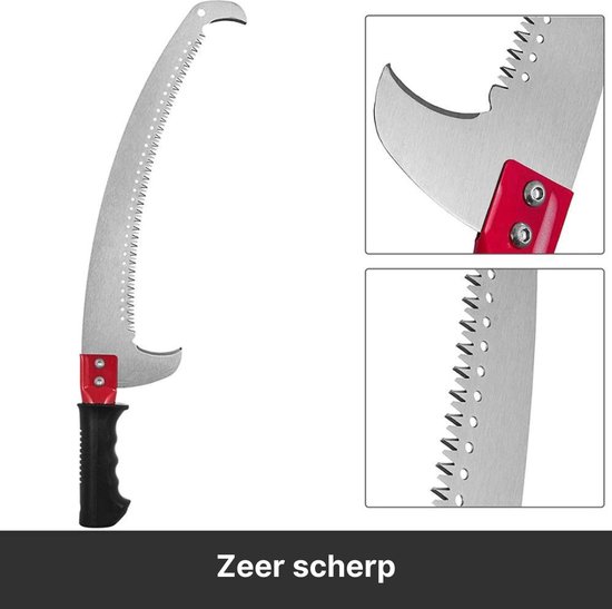 Vevor Boomzaag Telescopisch - Telescopische Takkenzaag - Hoogsnoeier - 182-548cm van VEVOR — afbeelding 3