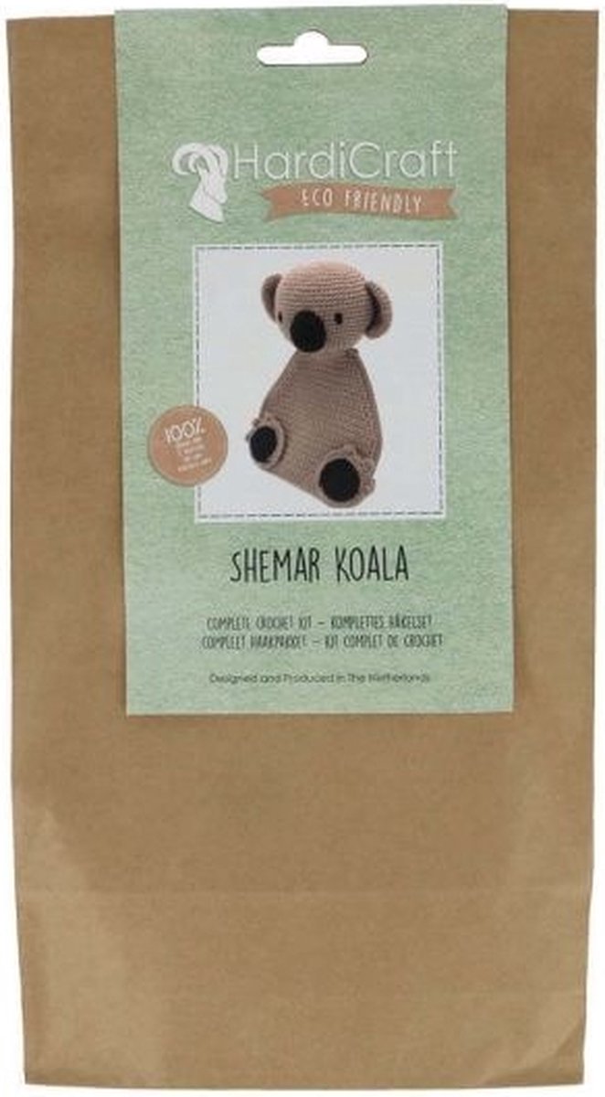 Hardicraft Shemar Koala Haakpakket - Haken - DIY - Voor Volwassenen - Knuffels - Haakpakketten — afbeelding 8