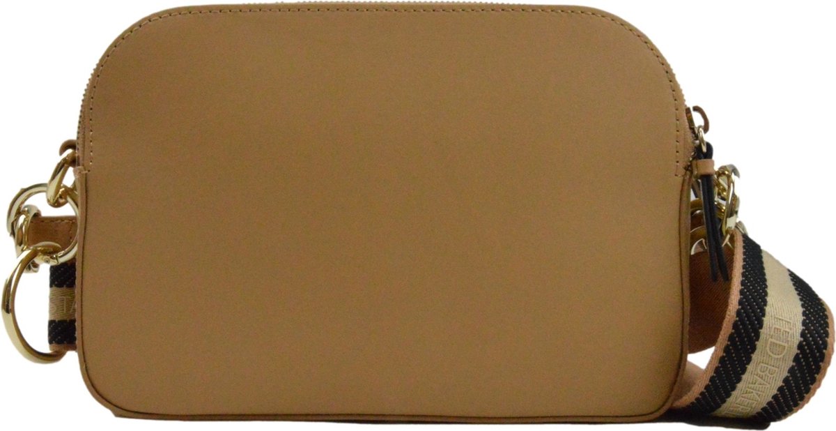 Ted Baker Darcelo Branded Webbing Camera Bag Camel