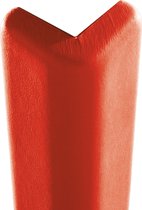 Hoekbeschermer Corner Guard Deluxe rood, lengte 100cm, 6,1x6,1cm