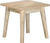 Decoways - Salontafel 45x45x40 cm massief mangohout