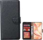 LuxeBass Hoesje geschikt voor Motorola Moto G 5G - Bookcase Zwart - portemonnee hoesje - telefoonhoes - gsm hoes - telefoonhoesjes