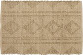 Vloerkleed Amaya naturel 60 x 90