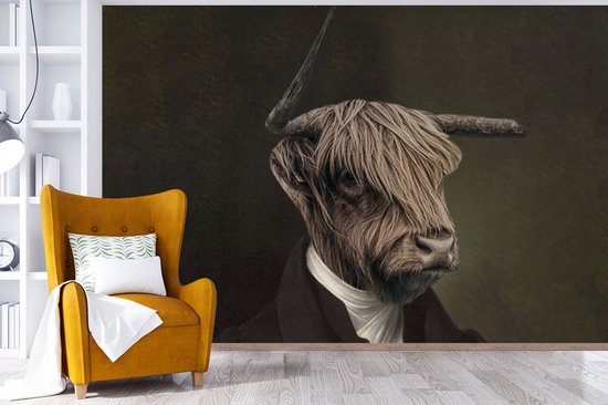 Papier Peint - Papier peint photo Maîtres Anciens - Highlander écossais - Costume - Largeur 420 cm x Hauteur 280 cm