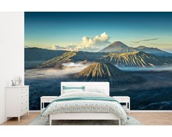 Behang - Fotobehang Bromo vulkaan in Indonesië - Breedte 360 cm x hoogte 240 cm