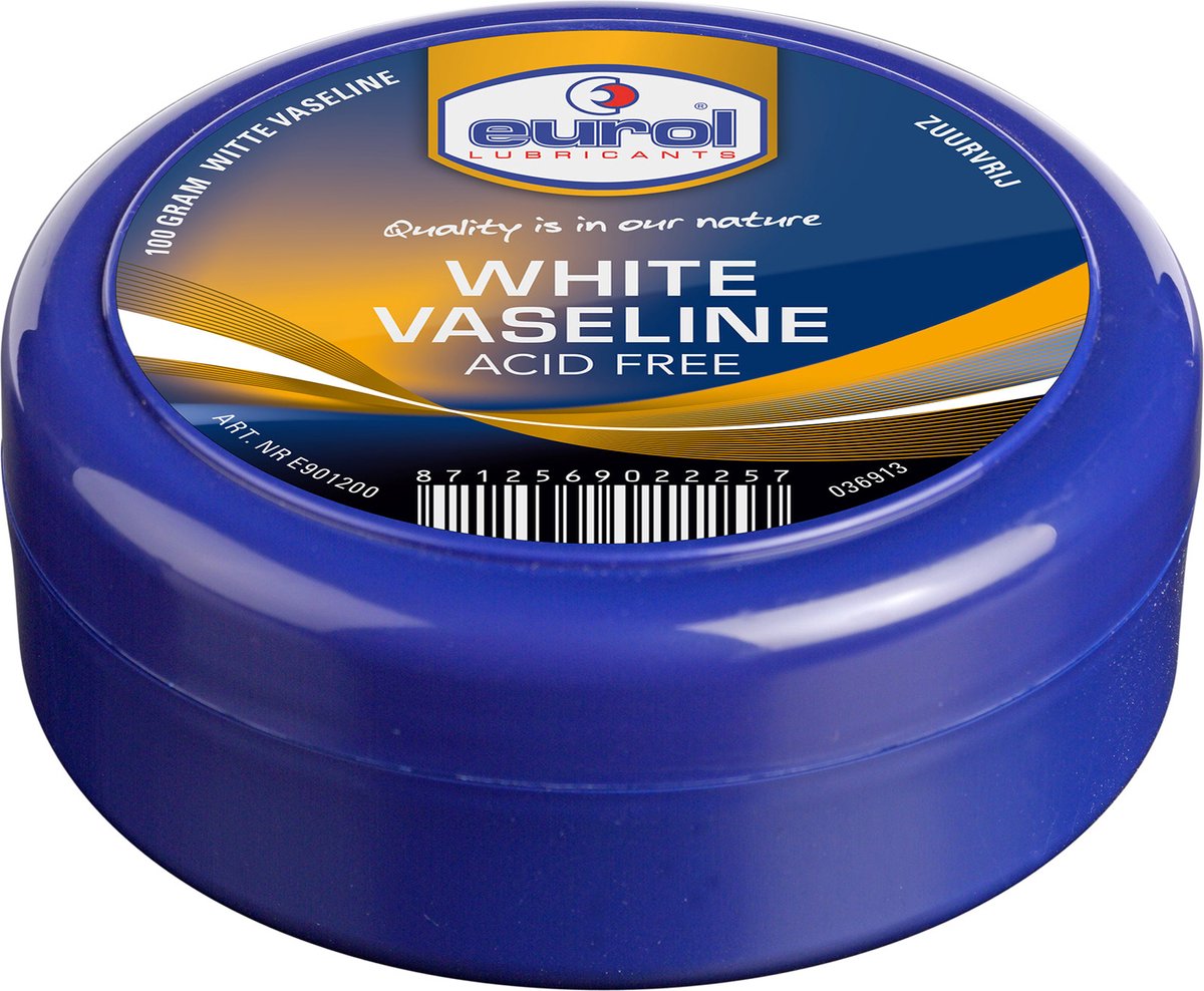 Witte Vaseline Zuurvrij 100gr Eurol