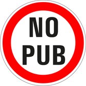 No pub bord 200 mm