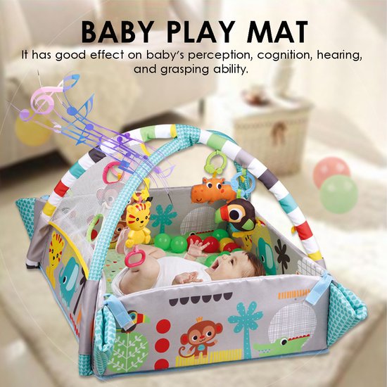 met Speelboog - Speelkleed Baby Met Boog - Baby Speelgoed met | bol.com