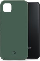 Samsung Galaxy A22 5G Hoesje - Mobilize - Rubber Gelly Serie - TPU Backcover - Groen - Hoesje Geschikt Voor Samsung Galaxy A22 5G