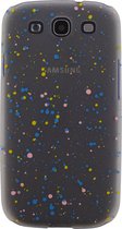 Xccess Cover Spray Paint Glow Samsung Galaxy S3 I9300 Blue