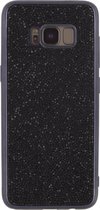 Xccess TPU Case Samsung S8+ Metallic Edge with Glitter Stones Black