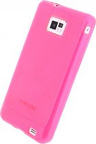 Mobilize TPU Case Deluxe Pink Transparant Samsung Galaxy SII I9100