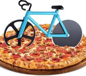 Pizzasnijder fietsvorm | Pizzames RVS