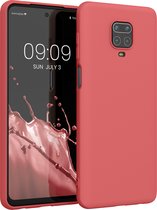 kwmobile telefoonhoesje voor Xiaomi Redmi Note 9S / 9 Pro / 9 Pro Max - Hoesje voor smartphone - Back cover in Koraalroze