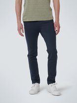 No Excess Klassieke Chino Broek Donkerblauw, Xxl