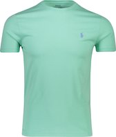 Polo Ralph Lauren  T-shirt Groen Aansluitend - Maat XXL - Heren - Lente/Zomer Collectie - Katoen