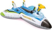 Intex Water Gun Vliegtuig - Blauw - Opblaasbaar speelgoed