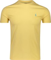 Polo Ralph Lauren  T-shirt Geel Geel Aansluitend - Maat M - Heren - Lente/Zomer Collectie - Katoen