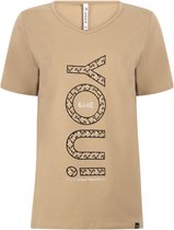 Zoso 221 You T-Shirt With Print Sand - L