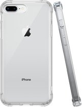 Coverzs Luxe Shock case geschikt voor Apple iPhone 7/8 Plus - transparant