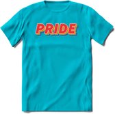 Pride T-Shirt | Grappig LHBTIQ+ / LGBTQ / Gay / Homo / Lesbi Cadeau Shirt | Dames - Heren - Unisex | Tshirt Kleding Kado | - Blauw - XXL