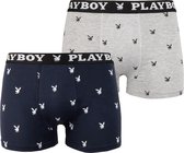 Playboy Boxershort 2 Pack Playboy Miller Maat S