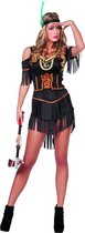 Costume indien | Vilain amérindien pointu vue | Femme | Taille 44 | Costume de carnaval | Déguisements