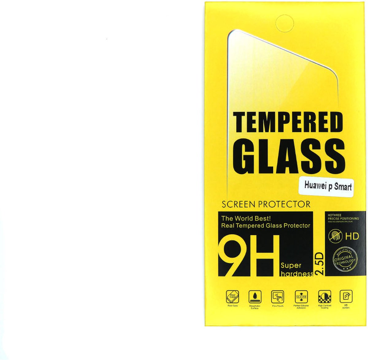 MF Huawei P Smart Screenprotector - Tempered Glass - Beschermglas - Gehard Glas - Screen Protector Glas 2 stuks