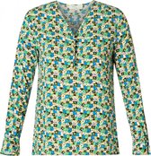 IVY BEAU Regina Blouse - Green/Multi-Colour - maat 38