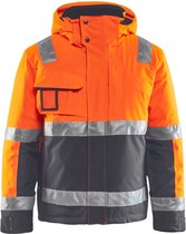 Blaklader Winterjas High Vis 4870-1987 - High Vis Oranje/Medium Grijs - 5XL