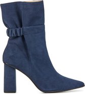 Lodi Vrouwen Suède     Enkellaarsjes / Laarzen / Damesschoenen Sedi sue - Blauw - Maat 37