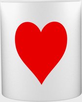 Akyol - Hart Mok met opdruk - Liefdes Mok gepersonaliseerd- Valentijn cadeautje voor hem - Valentijn cadeautje voor haar - Valentijnsdag cadeau - Valentijn cadeautje love - Valenti