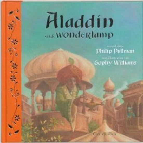 Cover van het boek 'Aladdin en de wonderlamp' van Philip Pullman