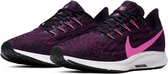 Nike Wmns Air Zoom Pegasus 36 Dames Hardloopschoenen - Black/Pink Blast-True Berry-White - Maat 40