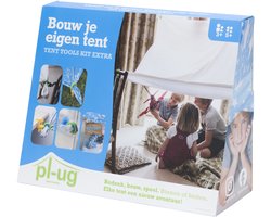PL-UG Tent Kit - Bouw je eigen kamp binnen en buiten - 23-delige set