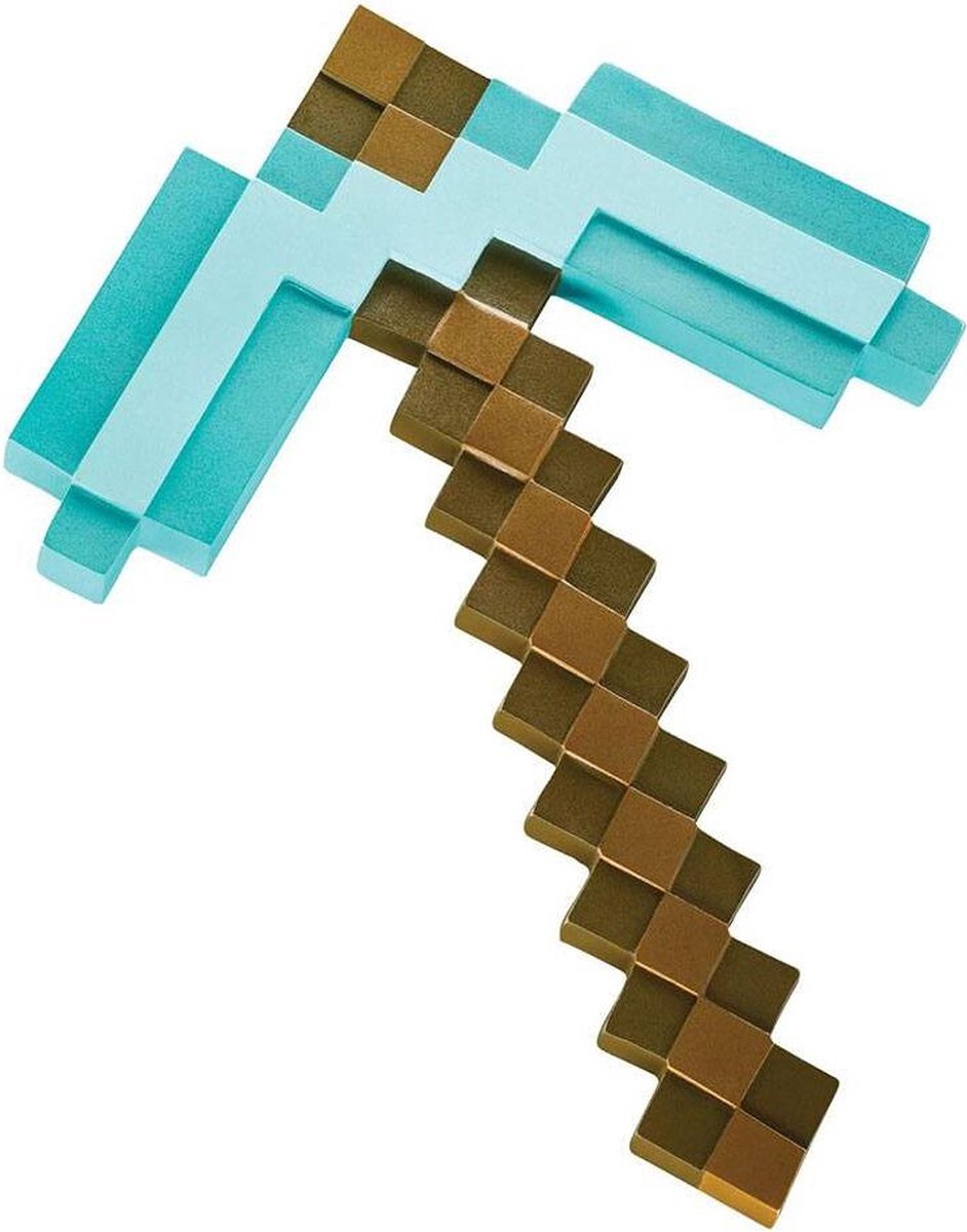 Disguise - Minecraft Diamond Pickaxe Weapon Kids - speelgoed houweel — afbeelding 7