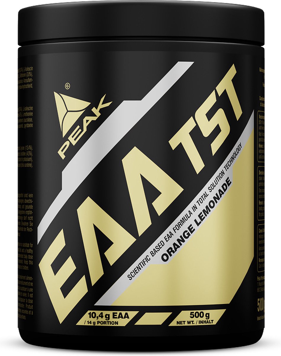 Goedkoopste Peak EAA TST (500g) Orange Lemonade - Aminozuren - EAA