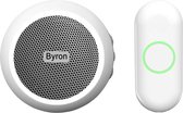 Byron DBY-23532 Draadloze deurbel – Plug-in set –Neem je eigen deurbelmelodie op – AUX kabel inbegrepen