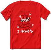 You Are The Best Thing - Valentijn T-Shirt | Grappig Valentijnsdag Cadeautje voor Hem en Haar | Dames - Heren - Unisex | Kleding Cadeau | - Rood - XXL