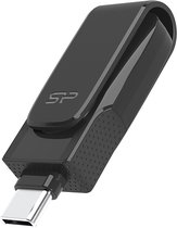 Silicon Power C30 USB-C Mobile USB stick - 32GB - Zwart