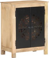 Decoways - Dressoir 60x35x75 cm massief mangohout