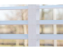 Dutchblinds® Houten Jaloezieën - 50mm - Wit - 115 x 175 cm - Breedtematen van 40 t/m 300 cm