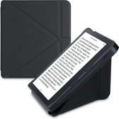 kwmobile case geschikt voor Kobo Libra 2 - Met standaard - E reader cover van kunstleer - In zwart