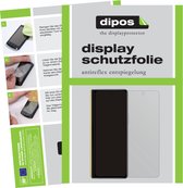 dipos I 6x Beschermfolie mat compatibel met Samsung Galaxy W22 Folie screen-protector (expres kleiner dan het glas omdat het gebogen is)