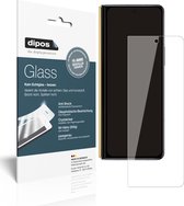 dipos I 2x Pantserfolie helder compatibel met Samsung Galaxy W22 Beschermfolie 9H screen-protector (expres kleiner dan het glas omdat het gebogen is)